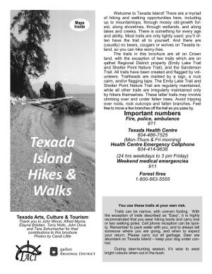 Texada Island Hikes & Walks