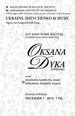 Concert Program