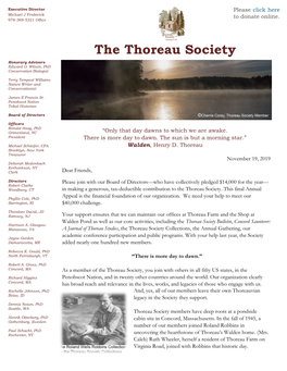 The Thoreau Society