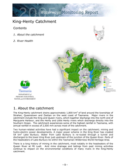 King-Henty Catchment