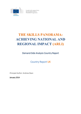 The Skills Panorama: Achieving National and Regional Impact (Arli)
