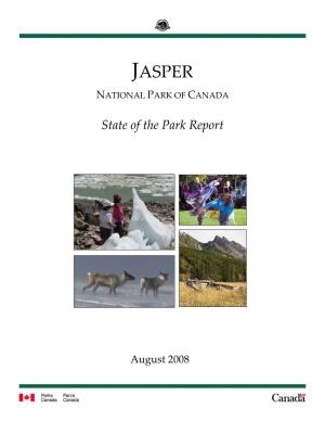 Sopr Jasper National Park Final Sept 11 2008 Signed