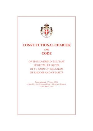 Constitution and Code