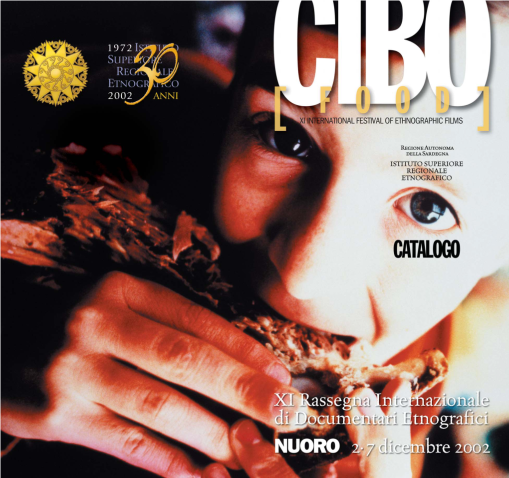 Catalogo Cibo ISRE