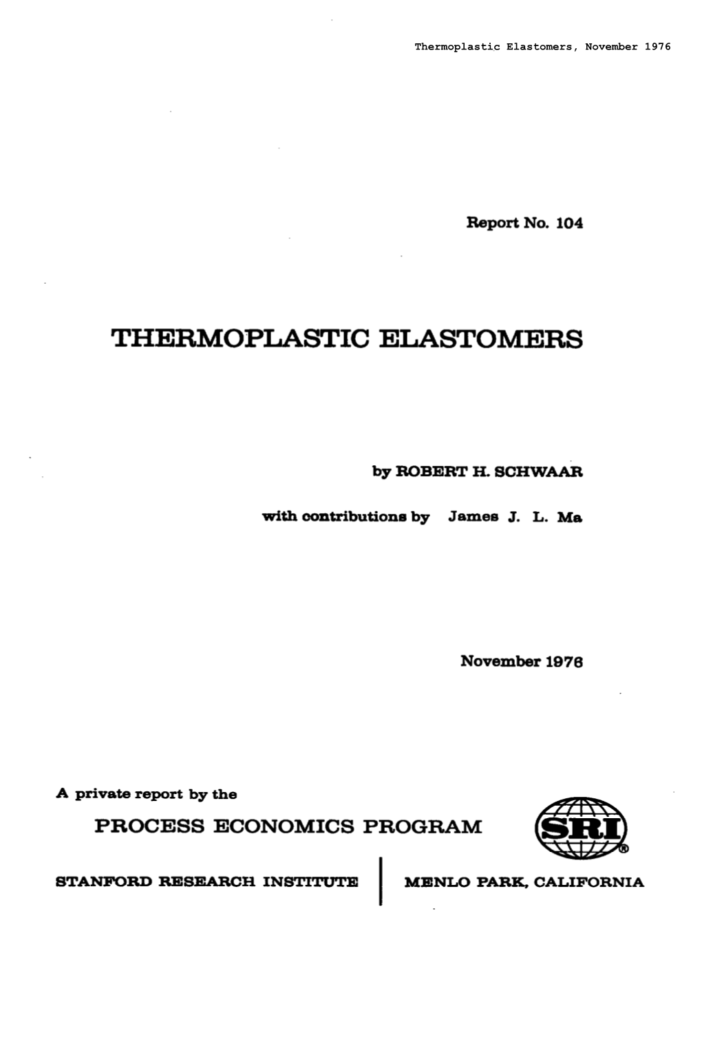 Thermoplastic Elastomers