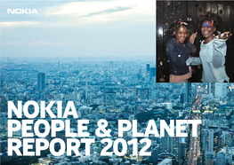 1 Nokia People & Planet Report 2012
