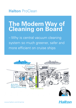 The Modern Way of Cleaning on Board