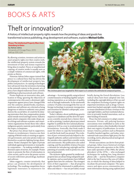Theft Or Innovation? BOOKS & ARTS