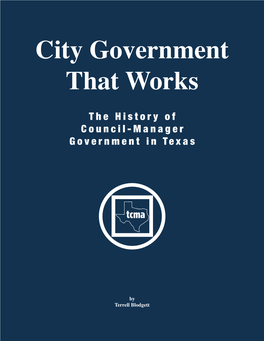 City Government That Works