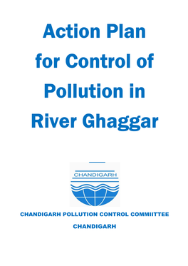 Action Plan for Control of Pollution in River Ghaggar