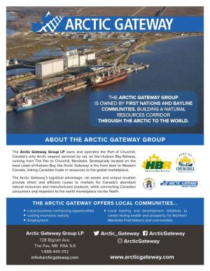 Arctic Gateway Media Backgrounder