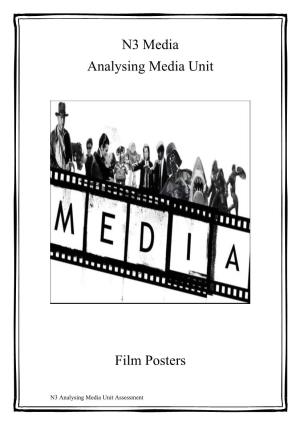N3 Media Analysing Media Unit Film Posters