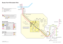 Buses from Worcester Park