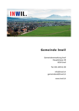 Politische Gemeinde Inwil – Der Gemeinderat