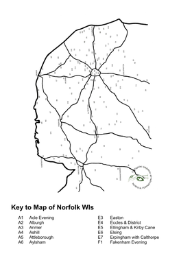 Key to Map of Norfolk Wis