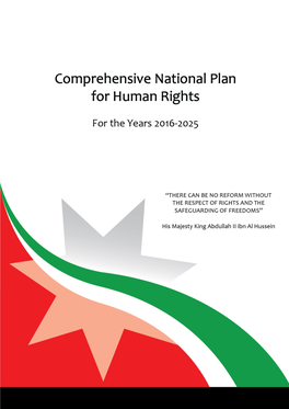 Comprehensive National Plan for Human Rights