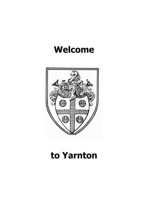 Welcome to Yarnton