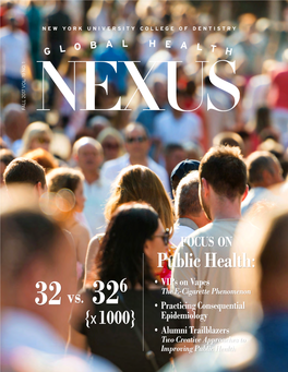 Global Health Nexus: Focus on Public Health, Fall 2017