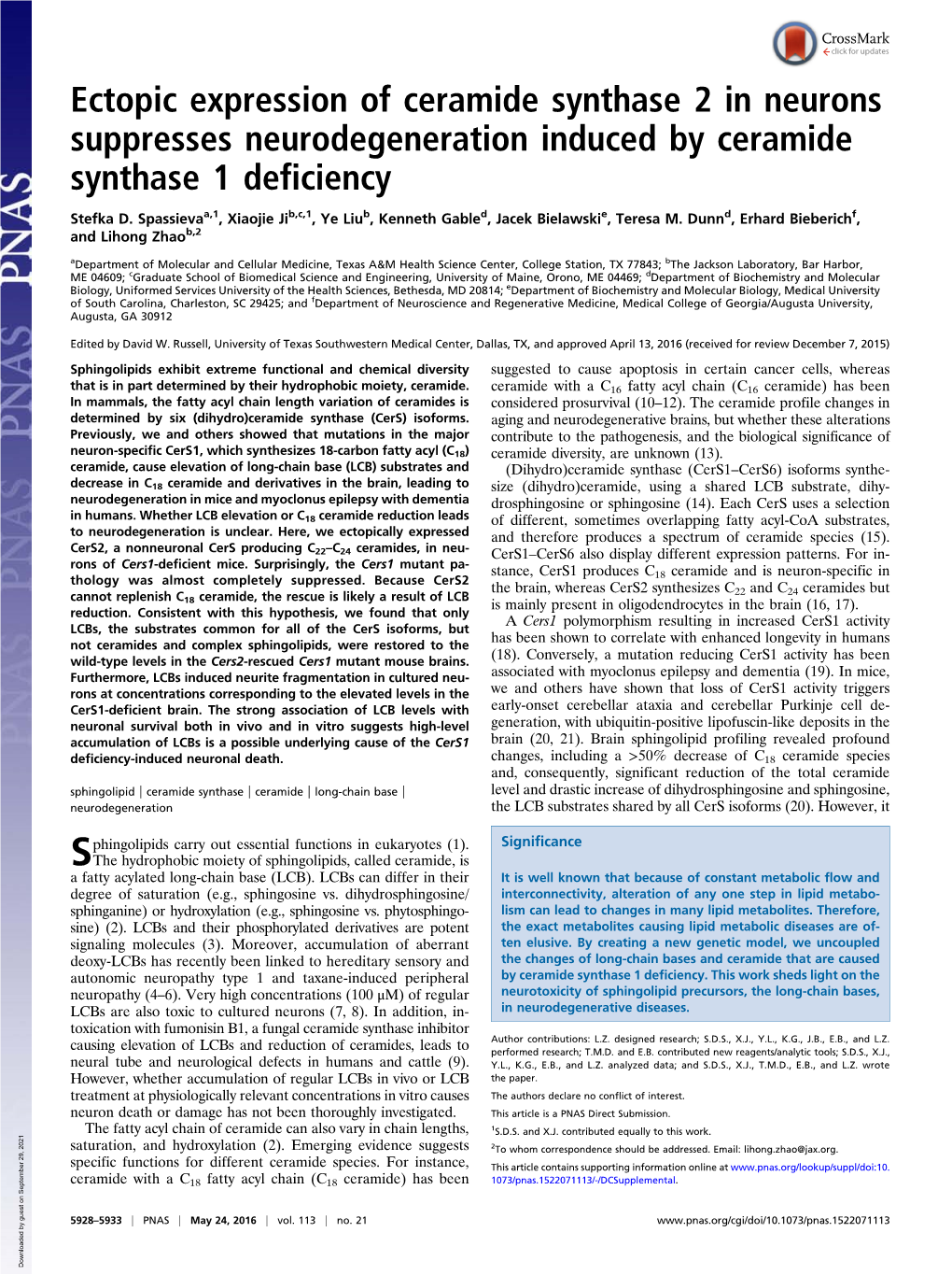 Sphingolipids