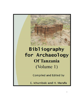 Bibliography for Tanzanian Archaeology