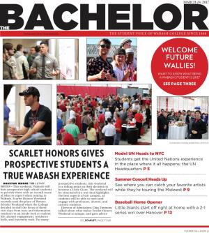Scarlet Honors Gives Prospective Students a True Wabash Experience