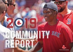 Red Sox Community Relations RED SOX FOUNDATION STAFF COMMUNITY RELATIONS STAFF