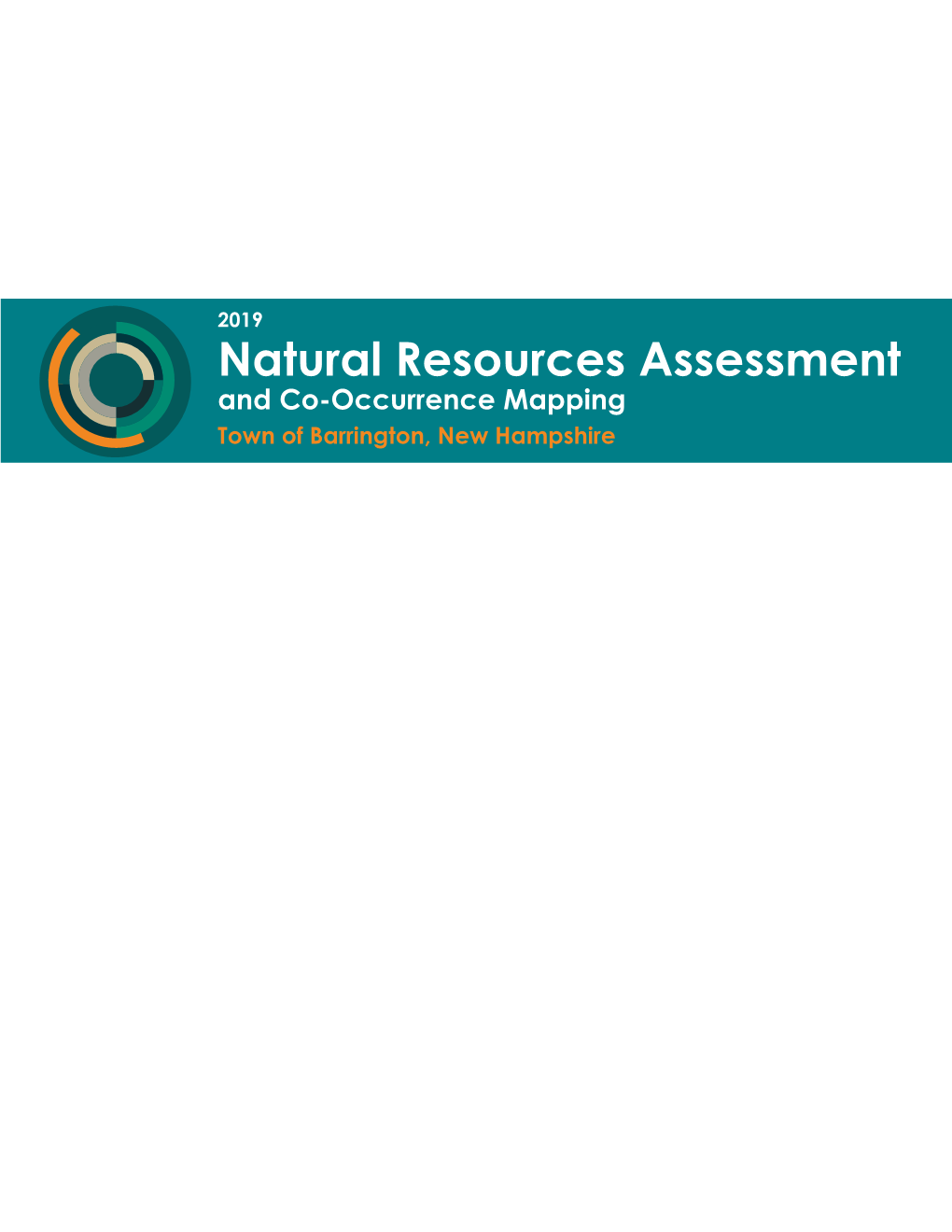Natural Resources Assessment and Co-Occurrence Mapping Town of Barrington, New Hampshire Acknowledgments
