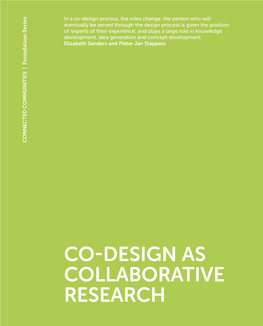 Co-Design As Collaborative Research