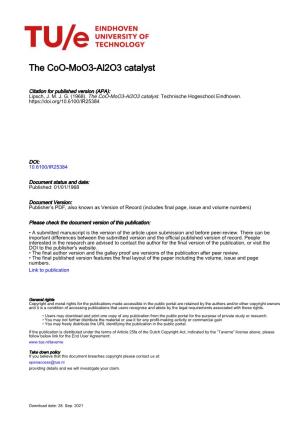 The Coo-Moo3-Al2o3 Catalyst