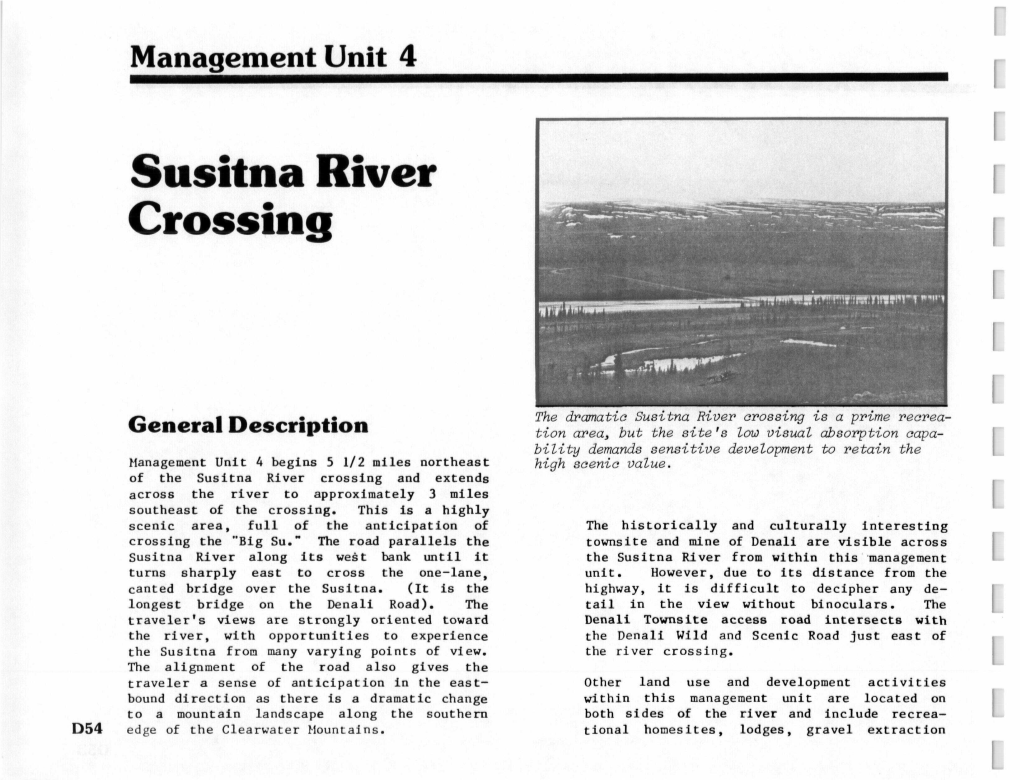 Susitna River Crossing