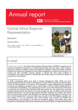 Central Africa Regional Representation