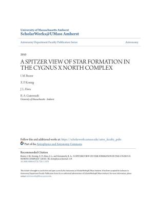 A Spitzer View of Star Formation in the Cygnus X North Complex I