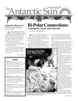 The Antarctic Sun, December 27, 1997