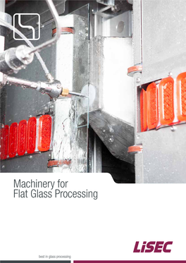 Machinery for Flat Glass Processing