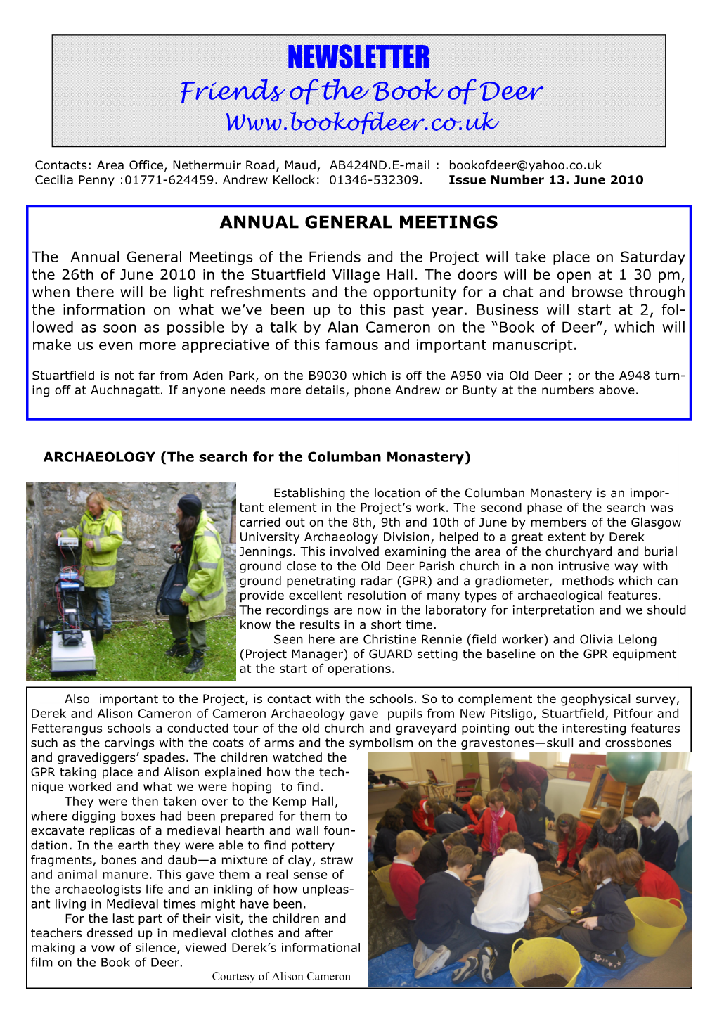 Friends June 2010 Newsletter