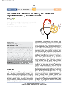 Supramolecular Approaches for Taming the Chemo- and Regiochemistry of C60 Addition Reactions