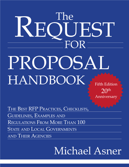The Request for Proposal Handbook