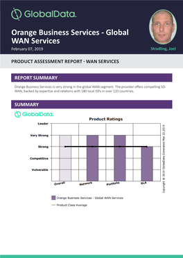 Global WAN Services February 07, 2019 Stradling, Joel