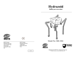 Hydrazoid Build Your Own Robot