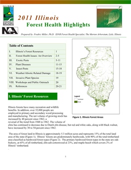 2011 Illinois Forest Health Highlights