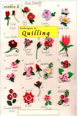 Spring Quilling by Eileen Walters