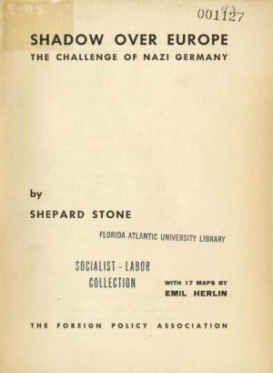 Shadow Over Europe, the Challenge of Nazi Germany