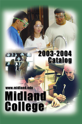 Midland College General Catalog 2003-2004