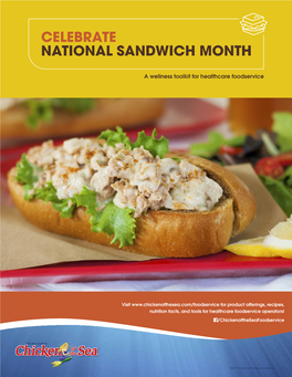 Celebrate National Sandwich Month