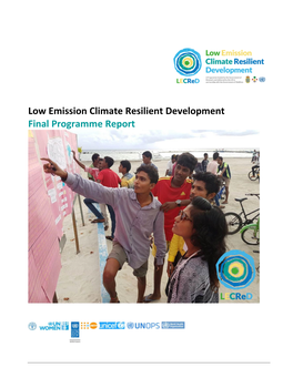 Low Emission Climate Resilient Development Programme