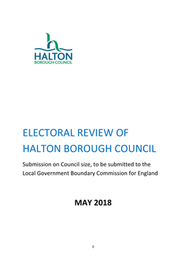 Electoral Review of Halton Borough Council