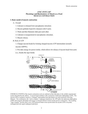6. Muscle Contraction