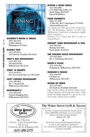 The Water Street Grill & Tavern