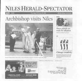 Archbishop Visits Nues NEWS