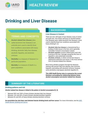 Drinking and Liver Disease